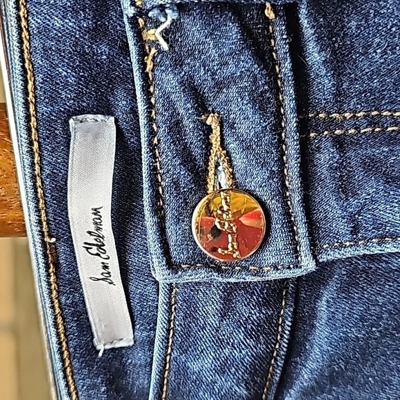 Sam Edelman The Kitten Ladies Jeans, Mid Rise Skinny Sz 26 - Picture 2 of 11